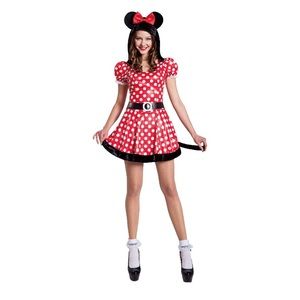 Minnie Mouse Adult Halloween Costume Medium (8-10